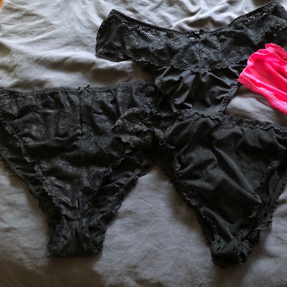 3 pairs of savage x fenty plus size underwear